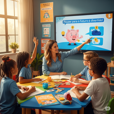 Como ensinar educação financeira para criaanças