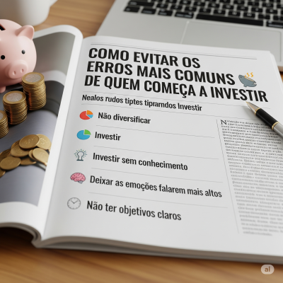 Como evitar os erros mais comuns de quem começa a investir