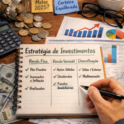 Estratégia de investimentos e planejamento financeiro