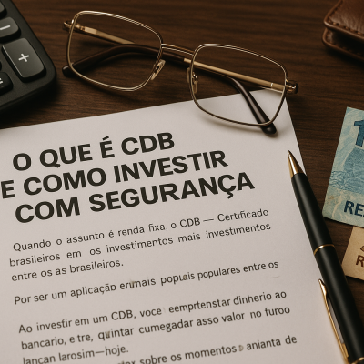 O que é CDB e como investir com segurança